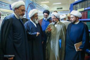 مراسم افتتاحیه چهارمین نمایشگاه بزرگ تخصصی کتاب فقه و کلام معاصر