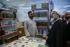 مراسم افتتاحیه چهارمین نمایشگاه بزرگ تخصصی کتاب فقه و کلام معاصر