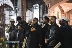 بازدید جمعی از اعضای خبرگزاری رسا و فضلاء استان مازندران از فعالیت‌های آستان قدس رضوی