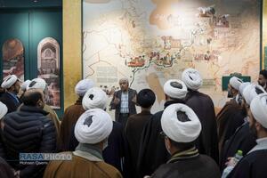 بازدید جمعی از اعضای خبرگزاری رسا و فضلاء استان مازندران از فعالیت‌های آستان قدس رضوی