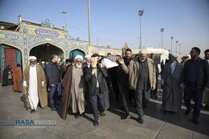 مراسم تشییع و خاکسپاری ابوالشهید حاج‌آقا عبدالله طائب