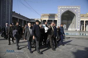 مراسم تشییع و خاکسپاری ابوالشهید حاج‌آقا عبدالله طائب