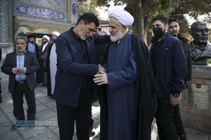 مراسم تشییع و خاکسپاری ابوالشهید حاج‌آقا عبدالله طائب