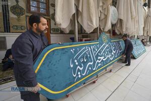 حرم حضرت امیرالمومنین (ع) در آستانه ولادت حضرت زهرا (س)