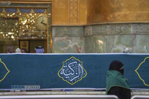 حرم حضرت امیرالمومنین (ع) در آستانه ولادت حضرت زهرا (س)