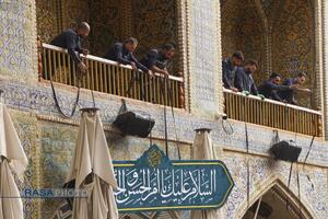 حرم حضرت امیرالمومنین (ع) در آستانه ولادت حضرت زهرا (س)