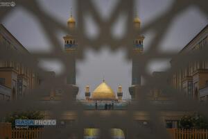 حرم حضرت امیرالمومنین (ع) در آستانه ولادت حضرت زهرا (س)