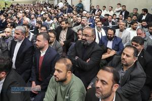 مراسم جشن میلاد حضرت صدیقه طاهره فاطمه زهرا (سلام‌الله‌علیها) با حضور رهبر انقلاب