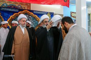 جشن سالروز میلاد حضرت زهرا (سلام‌الله‌علیها) و عمامه‌گذاری طلاب