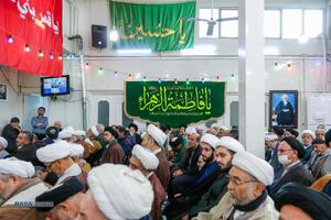 جشن سالروز میلاد حضرت زهرا (سلام‌الله‌علیها) و عمامه‌گذاری طلاب