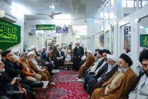 جشن سالروز میلاد حضرت زهرا (سلام‌الله‌علیها) و عمامه‌گذاری طلاب