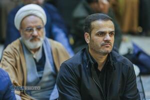 مراسم ختم ابوالزوجه آیت الله کعبی در قم