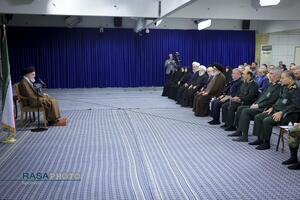 دیدار دست‌اندرکاران کنگره شهدای استان البرز با رهبر معظم انقلاب