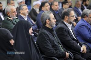 دیدار دست‌اندرکاران کنگره شهدای استان البرز با رهبر معظم انقلاب