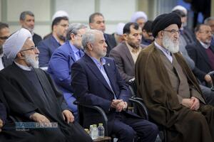 دیدار دست‌اندرکاران کنگره شهدای استان البرز با رهبر معظم انقلاب