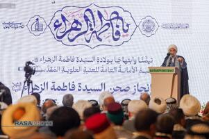 افتتاح پروژه صحن حضرت زهرا (سلام‌الله‌علیها) آستان مقدس علوی