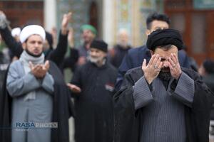 عزاداری روز شهادت امام هادی(ع) در حرم کریمه اهل‌بیت (ع)