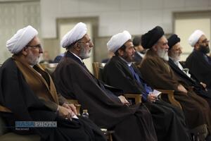 دیدار اعضای ستاد برگزاری کنگره بزرگداشت آیت‌الله میلانی با رهبر معظم انقلاب