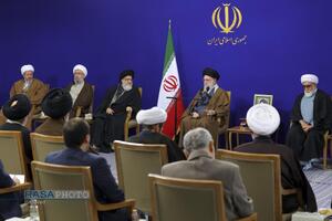 دیدار اعضای ستاد برگزاری کنگره بزرگداشت آیت‌الله میلانی با رهبر معظم انقلاب