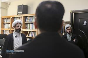 بازدید مدیر حوزه علمیه استان چهارمحال و بختیاری از خبرگزاری رسا
