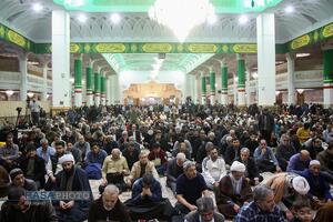 مراسم بزرگداشت آیت‌الله مصباح یزدی در حرم کریمه اهل‌بیت (س)