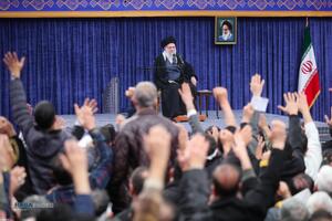 دیدار خانواده شهدای اقتدار با رهبر انقلاب در روز میلاد امیرالمومنین (علیه‌السلام)