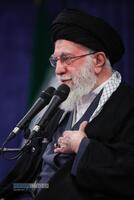 دیدار خانواده شهدای اقتدار با رهبر انقلاب در روز میلاد امیرالمومنین (علیه‌السلام)