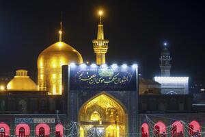 حال و هوای حرم مطهر رضوی در شب شهادت حضرت امام کاظم (علیه‌السلام)