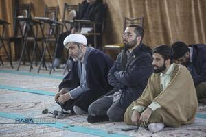 یادبود شهید علی اکبر حسین‌زاده دادستان اسفراین در مدرسه علمیه معصومیه