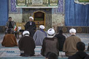 یادبود شهید علی اکبر حسین‌زاده دادستان اسفراین در مدرسه علمیه معصومیه