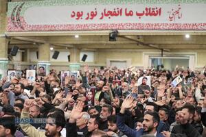 دیدار اقشار مردم در آغاز دهه مبارکه فجر با رهبر معظم انقلاب