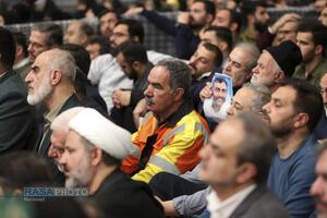 دیدار اقشار مردم در آغاز دهه مبارکه فجر با رهبر معظم انقلاب