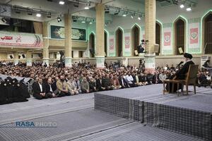 دیدار اقشار مردم در آغاز دهه مبارکه فجر با رهبر معظم انقلاب