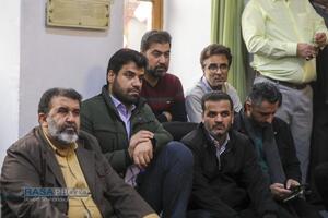 تجدید بیعت اهالی رسانه قم با آرمان‌های امام راحل، مقام معظم رهبری و انقلاب اسلامی