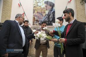 تجدید بیعت اهالی رسانه قم با آرمان‌های امام راحل، مقام معظم رهبری و انقلاب اسلامی