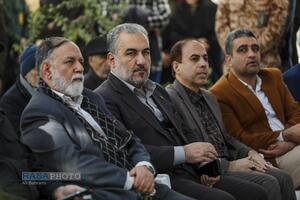 مراسم میهمانی لاله‌ها در گلزار شهدای علی بن جعفر (ع) قم