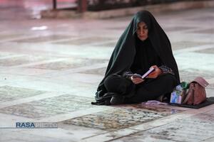 مراسم میهمانی لاله‌ها در گلزار شهدای علی بن جعفر (ع) قم