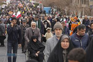 راهپیمایی باشکوه و حماسی ۲۲ بهمن در تهران