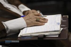 گردهمایی اساتید و فضلای حوزه علمیه خوزستان با حضور آیت الله محسن اراکی