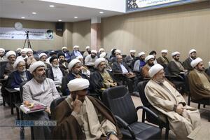 گردهمایی اساتید و فضلای حوزه علمیه خوزستان با حضور آیت الله محسن اراکی