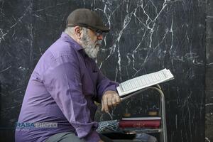 ترتیل خوانی قرآن کریم در حرم مطهر رضوی