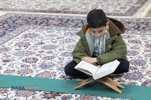 ترتیل خوانی قرآن کریم در حرم مطهر رضوی
