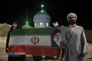 تجمع مردم انقلابی و ولایتمدار قم در حمایت از نظام مقدس اسلامی و محکومیت تجاوز دشمن آمریکایی و صهیونیستی به کشور