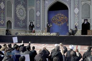 مجلس عزای شهادت رهبر معظم انقلاب (ره) در حرم مطهر رضوی