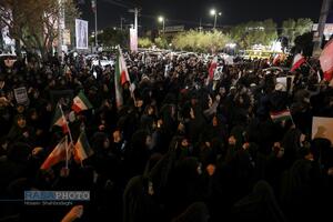 تجمع عزاداران و خون‌خواهان رهبر شهید انقلاب در قم