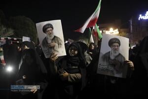 تجمع عزاداران و خون‌خواهان رهبر شهید انقلاب در قم