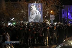 تجمع عزاداران و خون‌خواهان رهبر شهید انقلاب در قم