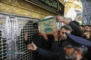 مراسم تشییع پیکر شهید حجت الاسلام محسن مهدوی کلاته