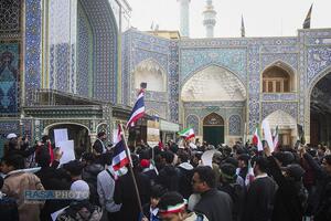 تجدید پیمان اندونزیایی‌ و تایلندی و سومالیایی‌های مقیم ایران با آرمان‌های رهبر شهید انقلاب