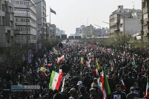 تشییع سرداران شهید حمله آمریکایی صهیونیستی در تهران